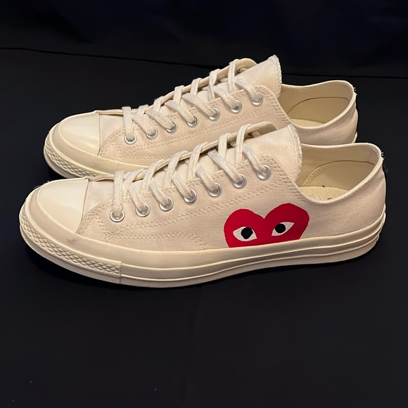 ❌❌SOLD ON DEPOP❌❌Converse x Comme des Garçons PLAY Chuck 70 - Picture 10 of 17